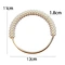 Pearl Bag Handles Ring Accessories